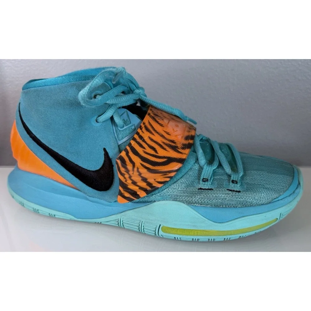 Nike Kyrie 6 Oracle Aqua Men's Shoes Size 8.5 – Great Shape (BQ4630-300)